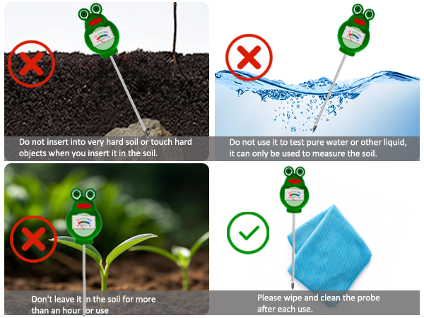 METINFUS Soil Moisture Meter for Plants