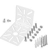 WiTi L-Shape Wall and Ceiling Mount Bracket for CCTV Camera IP Cameras, PTZ Dome Camera Holder So...