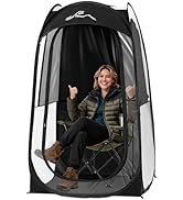 Sportneer Sports Tent: 1 Person Instant Shelter with Ultra Visibility for Cold Day - Lightweight ...