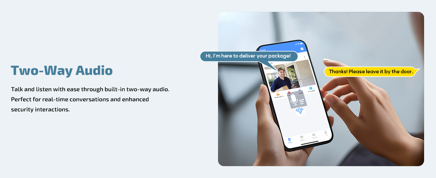 2-way audio