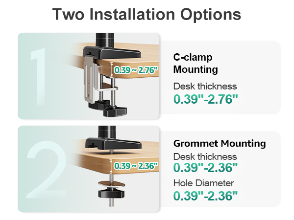 desk mount monitor stand