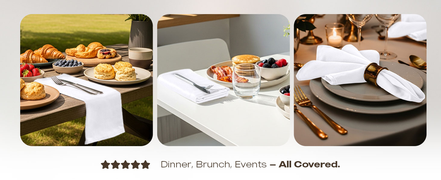 clothnapkin party decoration event ocassion dinner resturant newyear christmas wedding family cotton