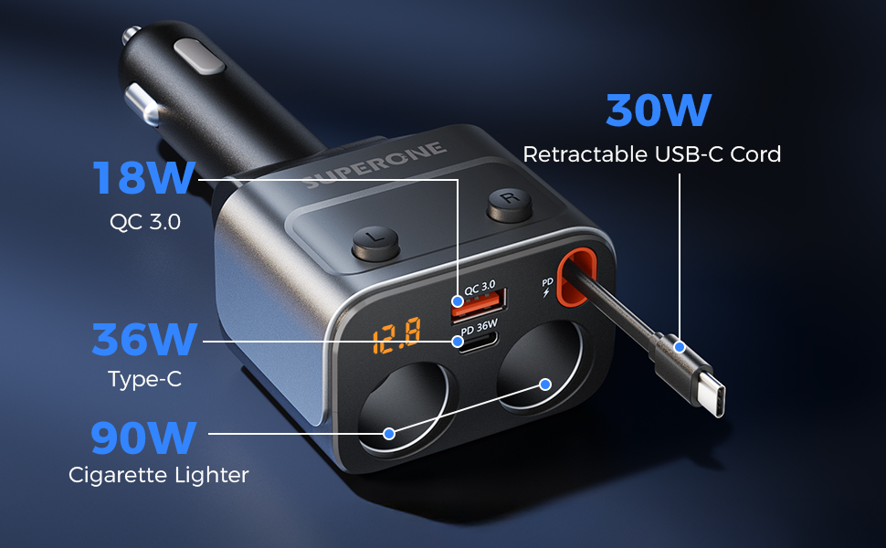 cigarette lighter splitter