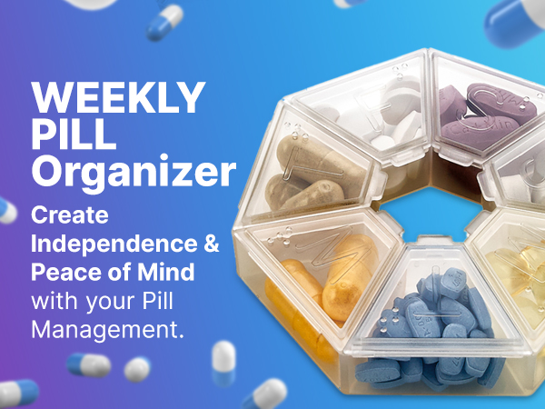 weekly pill organizer
