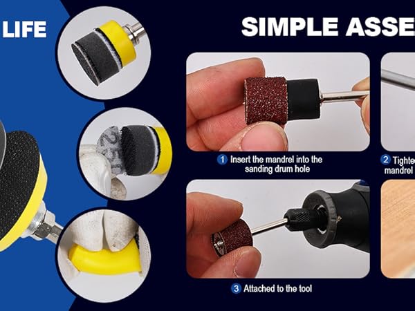 for dremel sanding drums