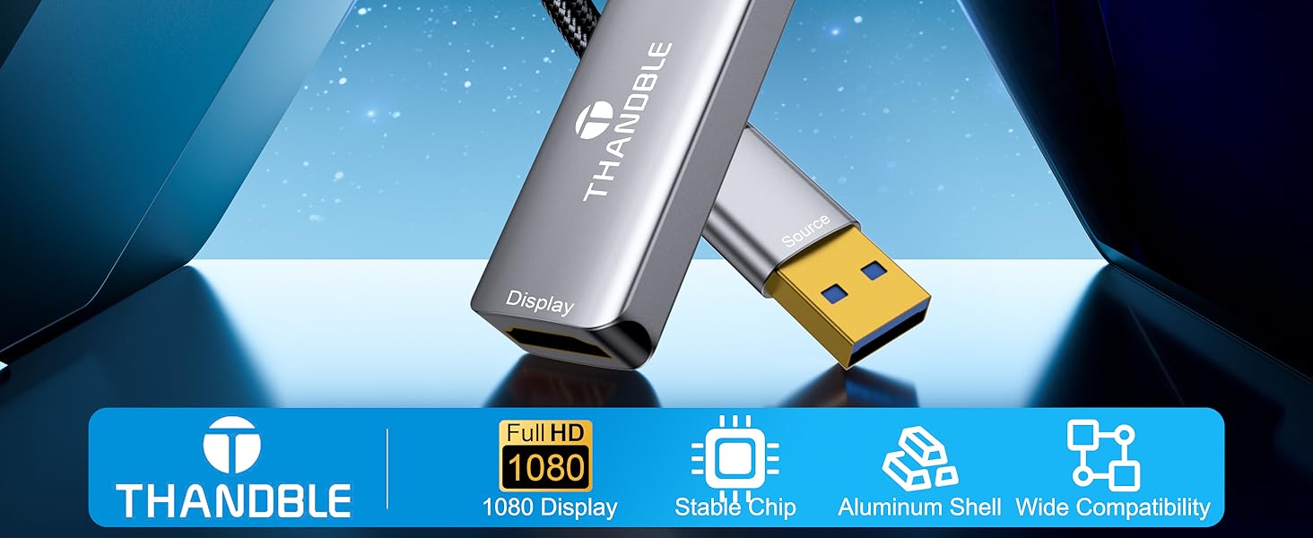 USB-A to HDMI Adapter