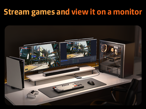 Stream and play on PC