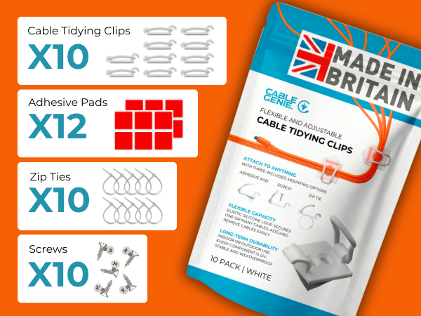 All items included in the pack.
