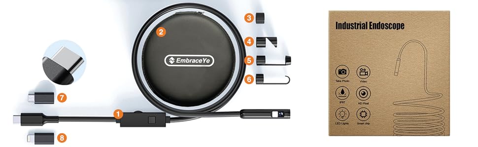 EmbraceYe Industrial Endoscope