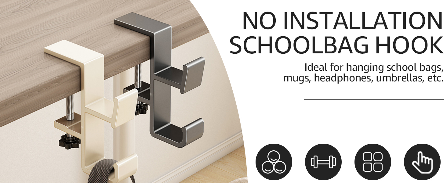 Desk Bag Hook