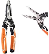 VANQUISH 8 IN 1 Multifunctional Wire Stripper, Wire Cutting Stripping Tool (8-18 AWG Solid, 10-20...