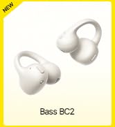 Baseus Bass Open Ear Earbuds Clip-On Headphones, Cloud-Soft Comfort for Wear, Hi-Res Audio with P...