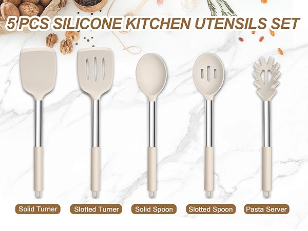 kitchen cooking utensil set