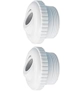 Lujchicy (2 Pack) SP1419D Adjustable 3/4-Inch Pool Jet nozzles Opening Water Directional Flow Inl...