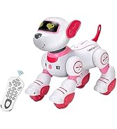 Zreswap Remote Control Robot Dog Toy: Programmable Robotic Puppy for Kids Smart Interactive Robot...