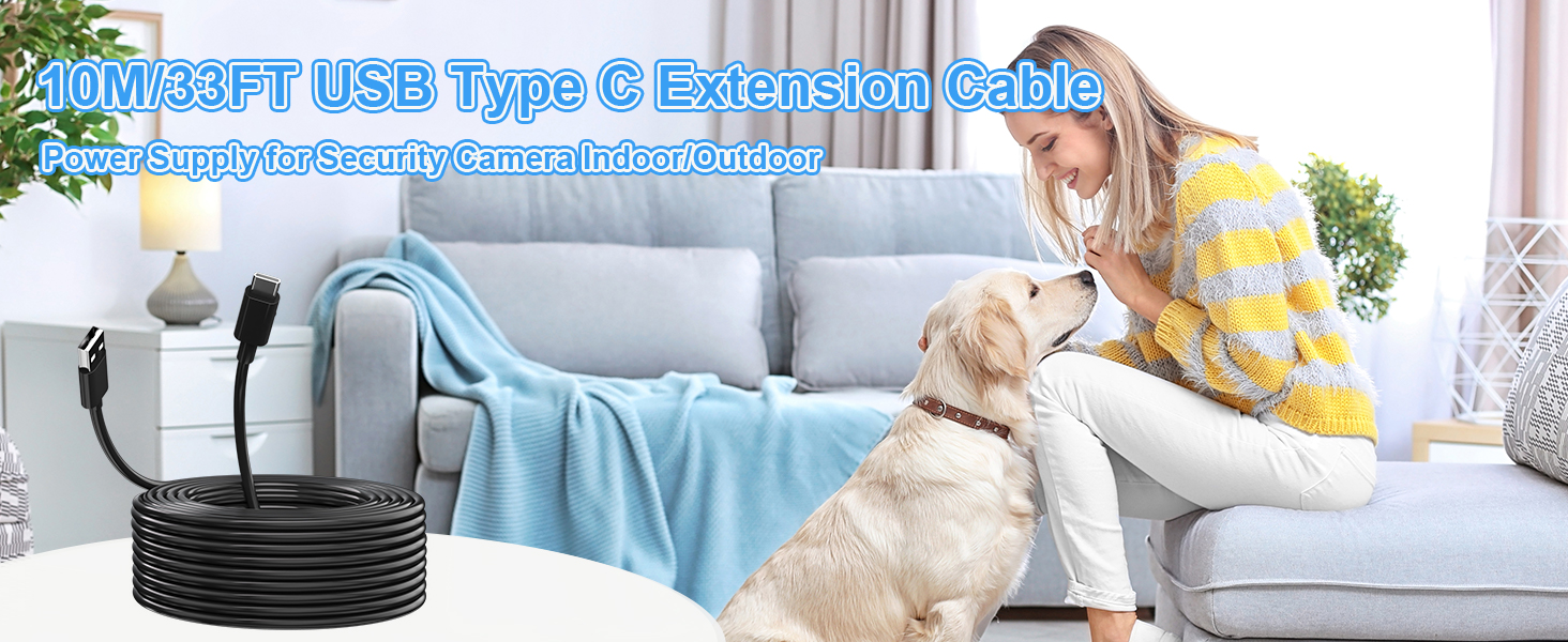 usbc extension cable 10m