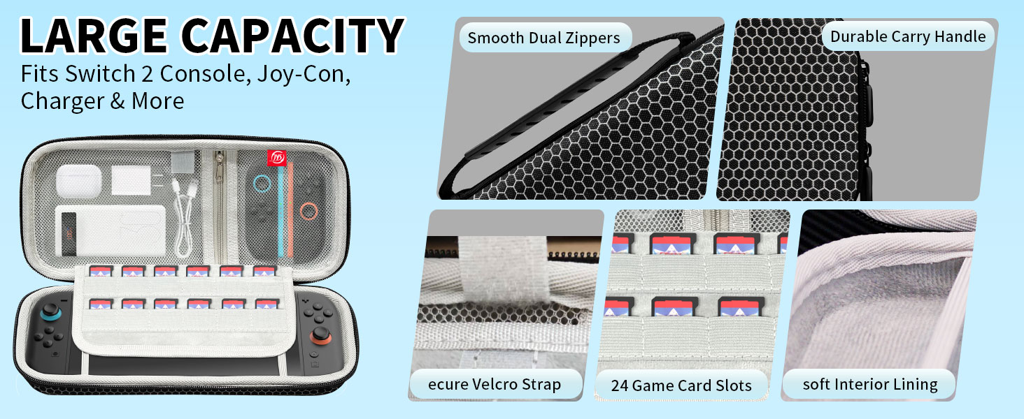 switch 2 case,nintendo switch 2 case,switch 2 carrying case,nintendo switch 2 carrying case