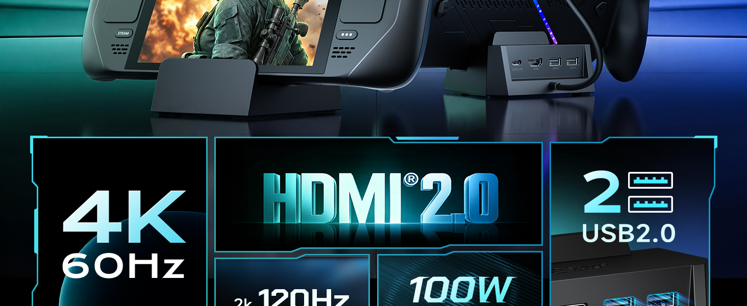 BEST ROG XBOX ALLY X DOCK MUST HAVE FOR STEAM DECK DOCKING STATION