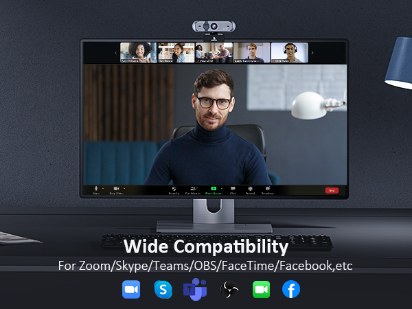 a laptop with a wide compatible screen