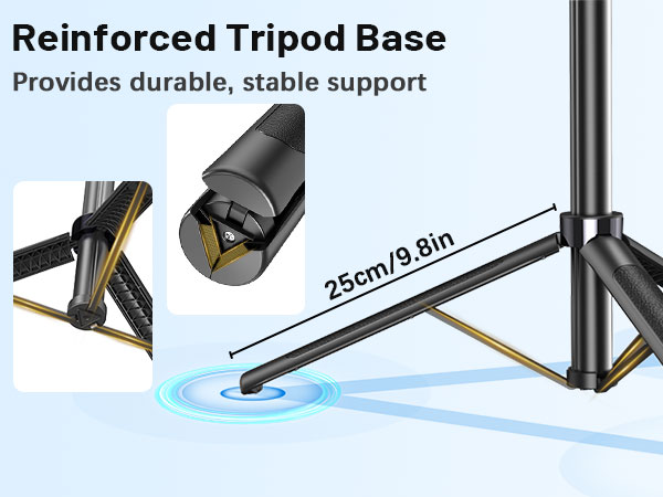 youtube starter kit selfie stick for iphone and android aluminum tripod