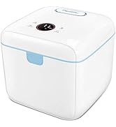 Papablic 4-in-1 UV Light Sanitizer | UV-Clean Sanitizing and Dryer Pro | UV Sanitizer Box with Du...
