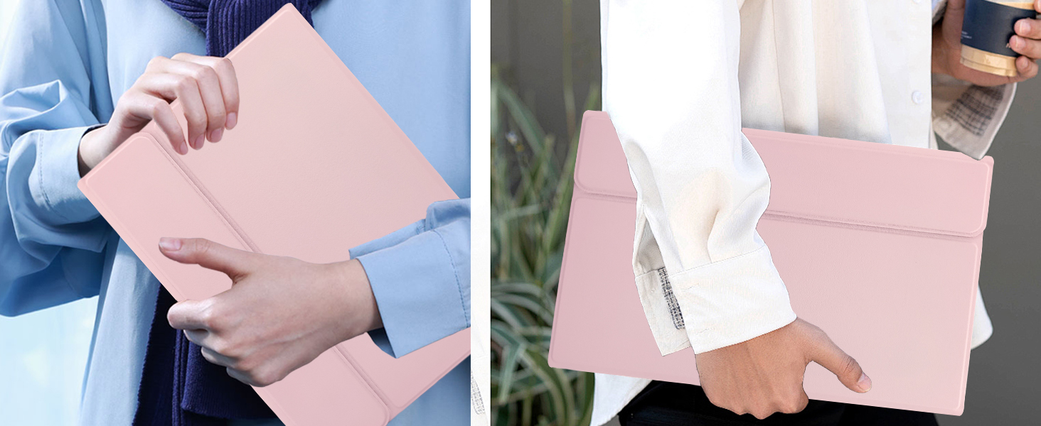 Universal Tablet Backlit Keyboard Case Pink - 33