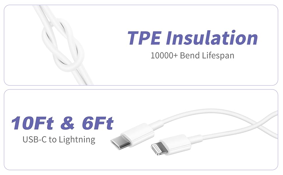 6Ft and 10Ft Charing cable