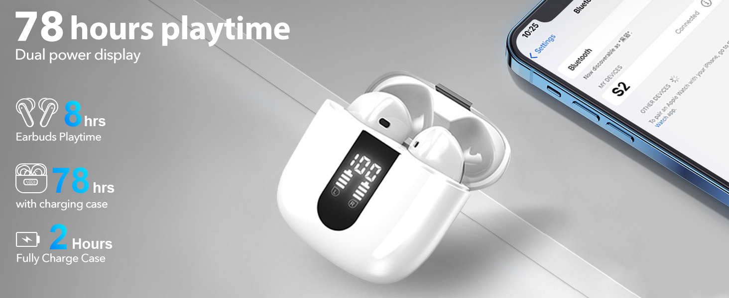 Bluetooth Earbuds Wireless Headphones