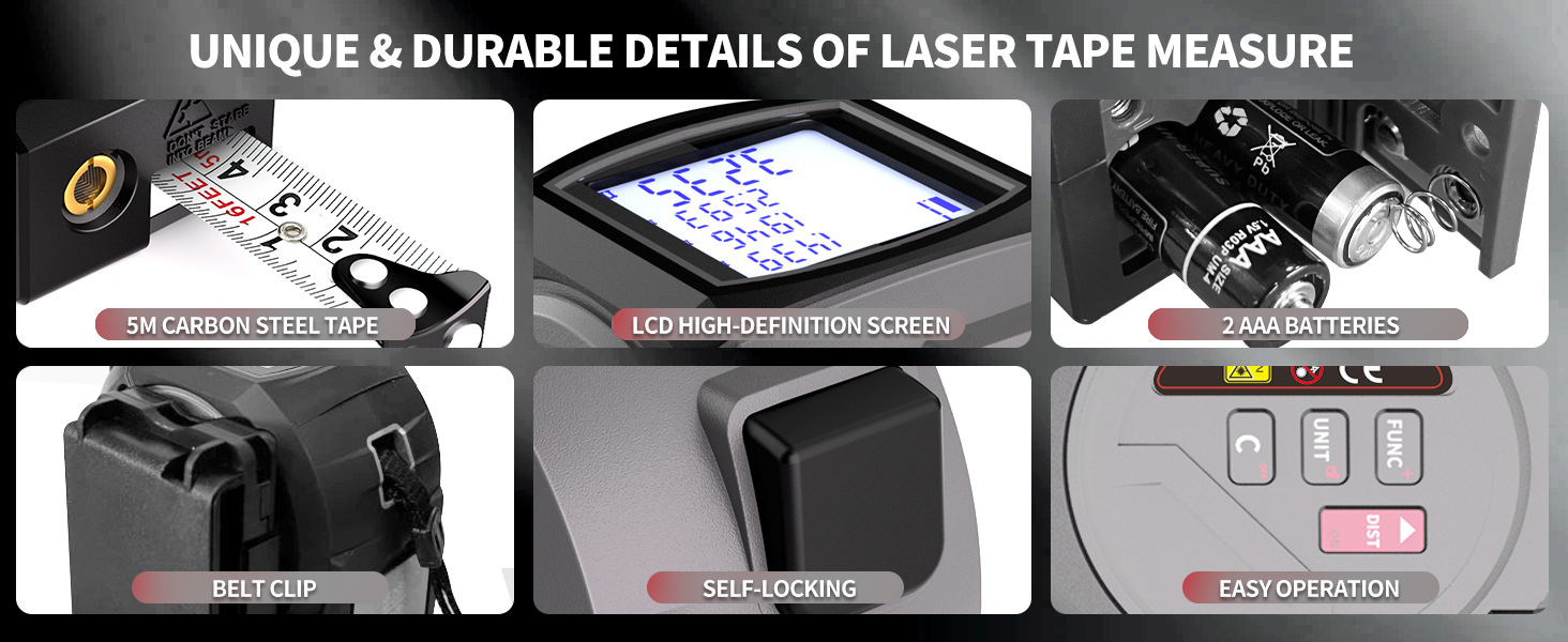laser tape measure