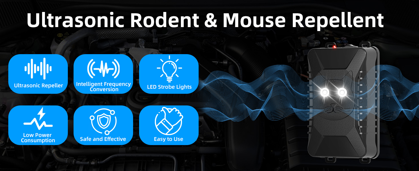 rat deterrent for car engine