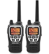 Midland GXT3000 GMRS Handheld Walkie Talkies Long Range - Repeater Capable, Rapid Charge, Long-La...