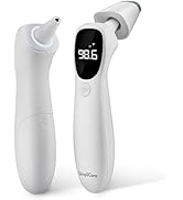 SimpliCare AET-R842 FDA 510(k) Cleared Medical Grade Infrared Thermometer | Dual-Mode Ear Canal (...