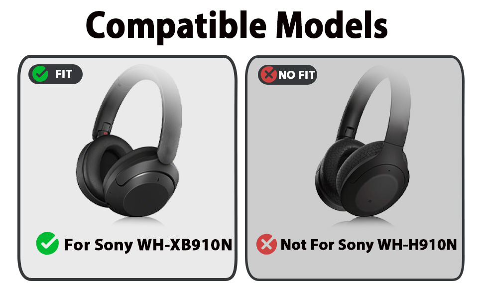 WH-XB910N Replacement earpads