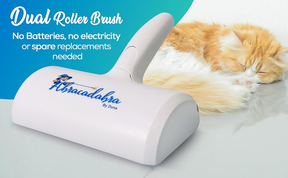 dual roller dogs brush