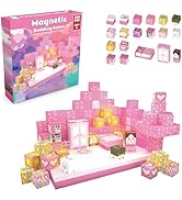 MILENTII Magnetic Building Cubes 200 PCS, Magnetic Blocks Toy Set for Kids Ages 3+, Creative Cons...
