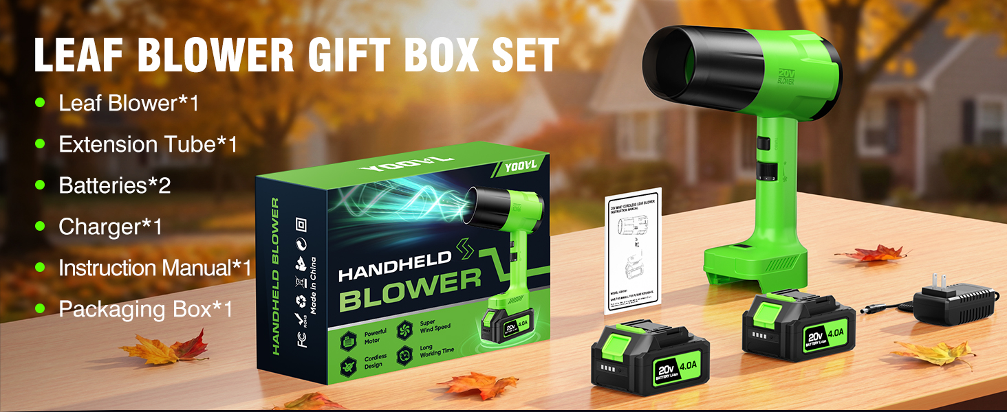 handheld leaf blower