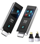 2026 New Wireless HDMI Transmitter and Receiver, 360FT/110M Extender 4K Decode 1080P@60Hz Output ...