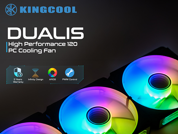 DUALIS PWM ARGB 120 BLK