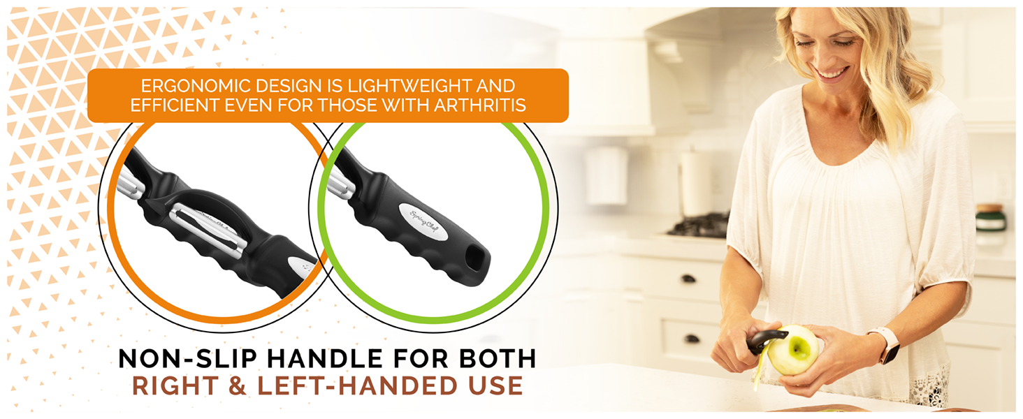 peladores de verduras y frutas