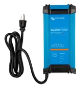 Victron Energy Blue Smart IP22 12-Volt 15 amp 120VAC, 3 Output Battery Charger NEMA 5-15, Bluetooth