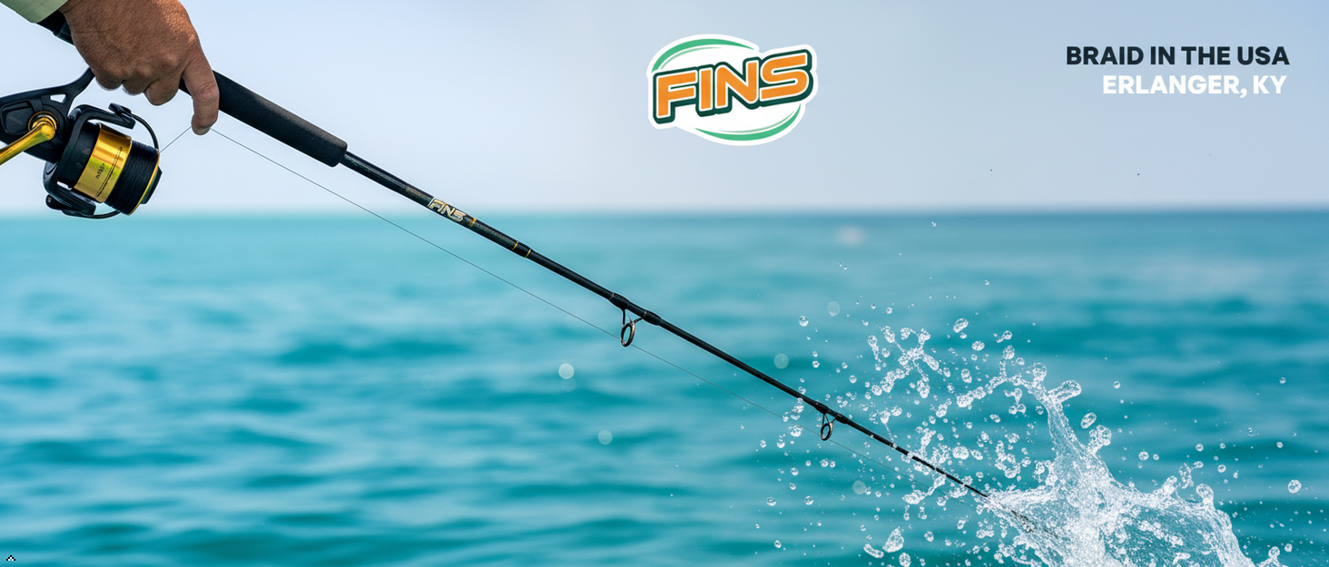 finsh fishing braid fish rod line