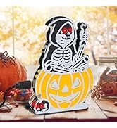 Halloween Skeleton Witch Pumpkin Soldering Kit - DIY Electronics Project with 5 Lighting Effects ...