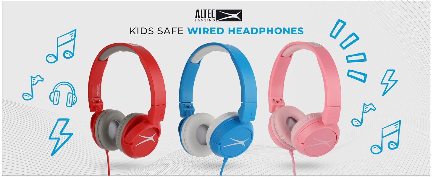 Altec Lansing Over The Ears Kids Headphones