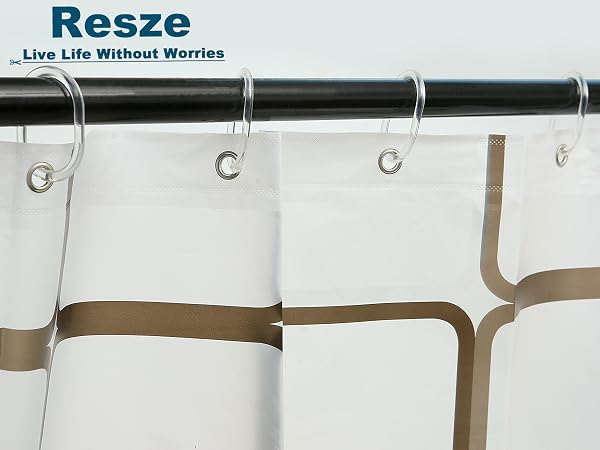 shower curtain hooks