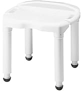 Carex Universal Bath Seat and Shower Chair - With Support Up To 400 Pounds - Adjustable Height Sh...