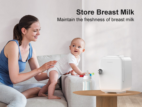 mini fridge for breastmilk storage