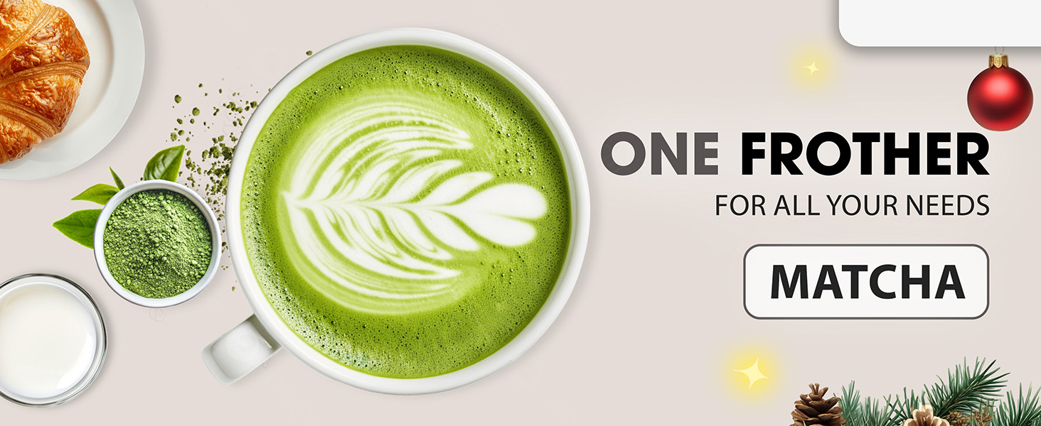 Electric handheld milk frother with USB-C charging and 3 whisks for coffee, lattes, and drinks.