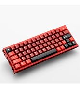 PBT Keycaps Set 164Keys Cherry Profile Red Black Keycaps 60% 65% 75% 100% Dye Sublimation Costom ...