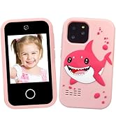 Kids Smart Phone for Girls - Touchscreen Learning Toy with HD Dual Camera,Games, Music Player | C...