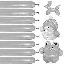 twisting balloons silver